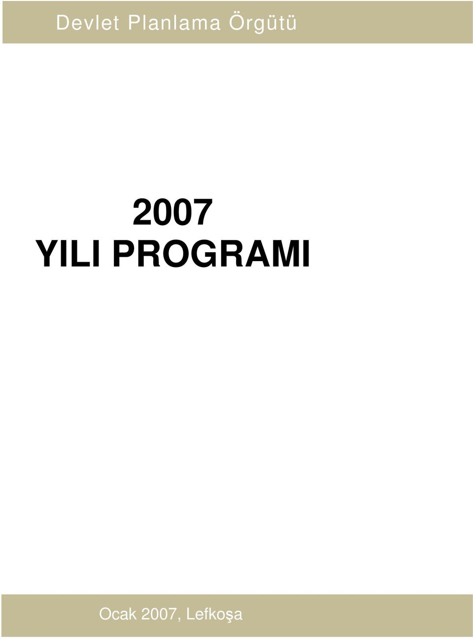 Örgütü 2007