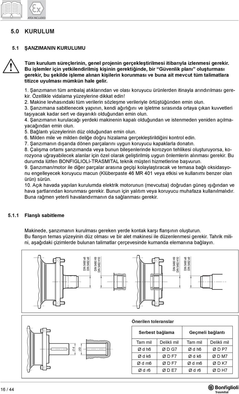 hale gelir. 1. Şanzımanın tüm ambalaj atıklarından ve olası koruyucu ürünlerden itinayla arındırılması gerekir. Özellikle vidalama yüzeylerine dikkat edin! 2.