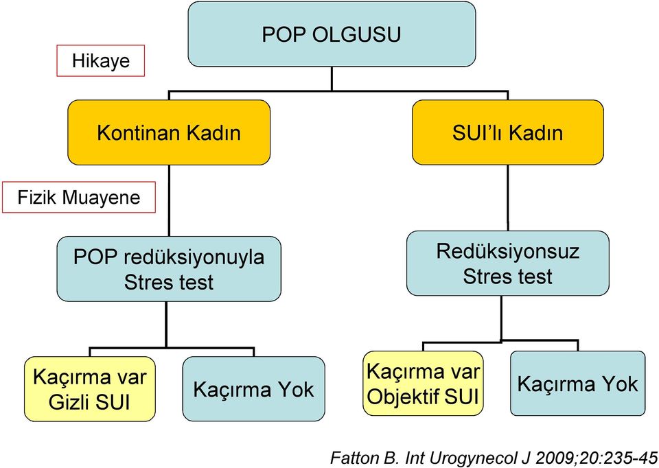 Stres test Kaçırma var Gizli SUI Kaçırma Yok Kaçırma var