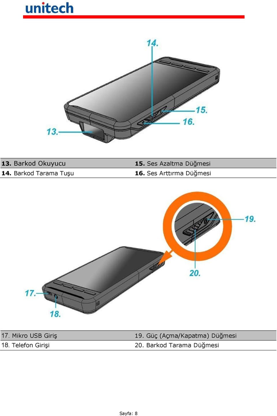 Mikro USB Giriş 19.