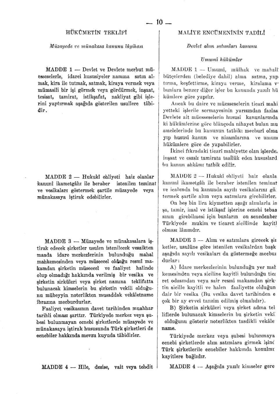 MADDE 2 Hukukî ehliyeti haiz olanlar kanunî ikametgâhı ile beraber istenilen teminat ve vesikaları göstermek şartile müzayede veya münakaşaya iştirak edebilirler.