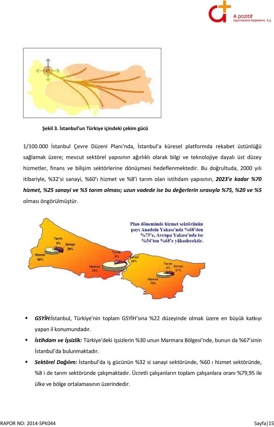 ve bilişim sektörlerine dönüşmesi hedeflenmektedir.