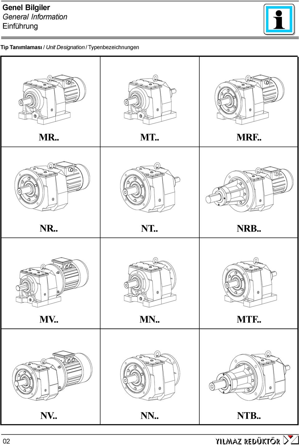 nbezechnungen MR.. MT.. MRF.. NR.. NT.. NRB.