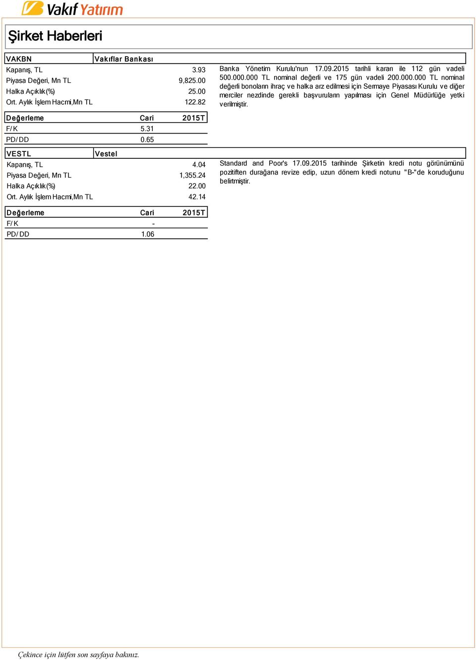 000 TL nominal değerli ve 175 gün vadeli 200.000.000 TL nominal değerli bonoların ihraç ve halka arz edilmesi için Sermaye Piyasası Kurulu ve diğer merciler nezdinde gerekli başvuruların yapılması için Genel Müdürlüğe yetki verilmiştir.