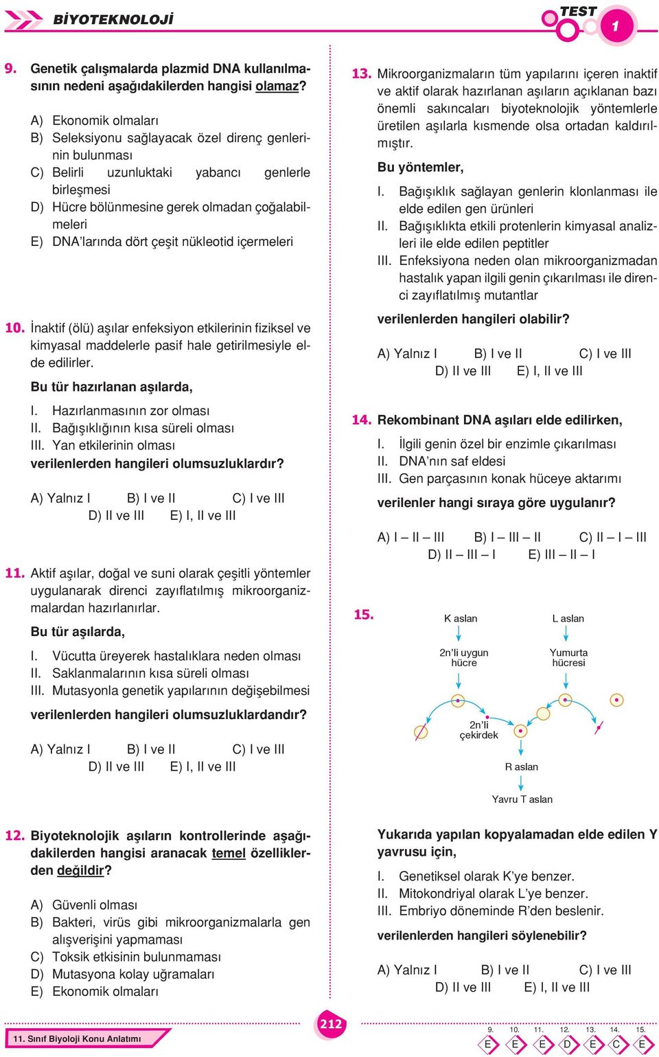 lar nda dört çeflit nükleotid içermeleri 10. nak tif (ölü) afl lar en fek si yon et ki le ri nin fi zik sel ve kim ya sal mad de ler le pa sif ha le ge ti ril me siy le elde edi lir ler.