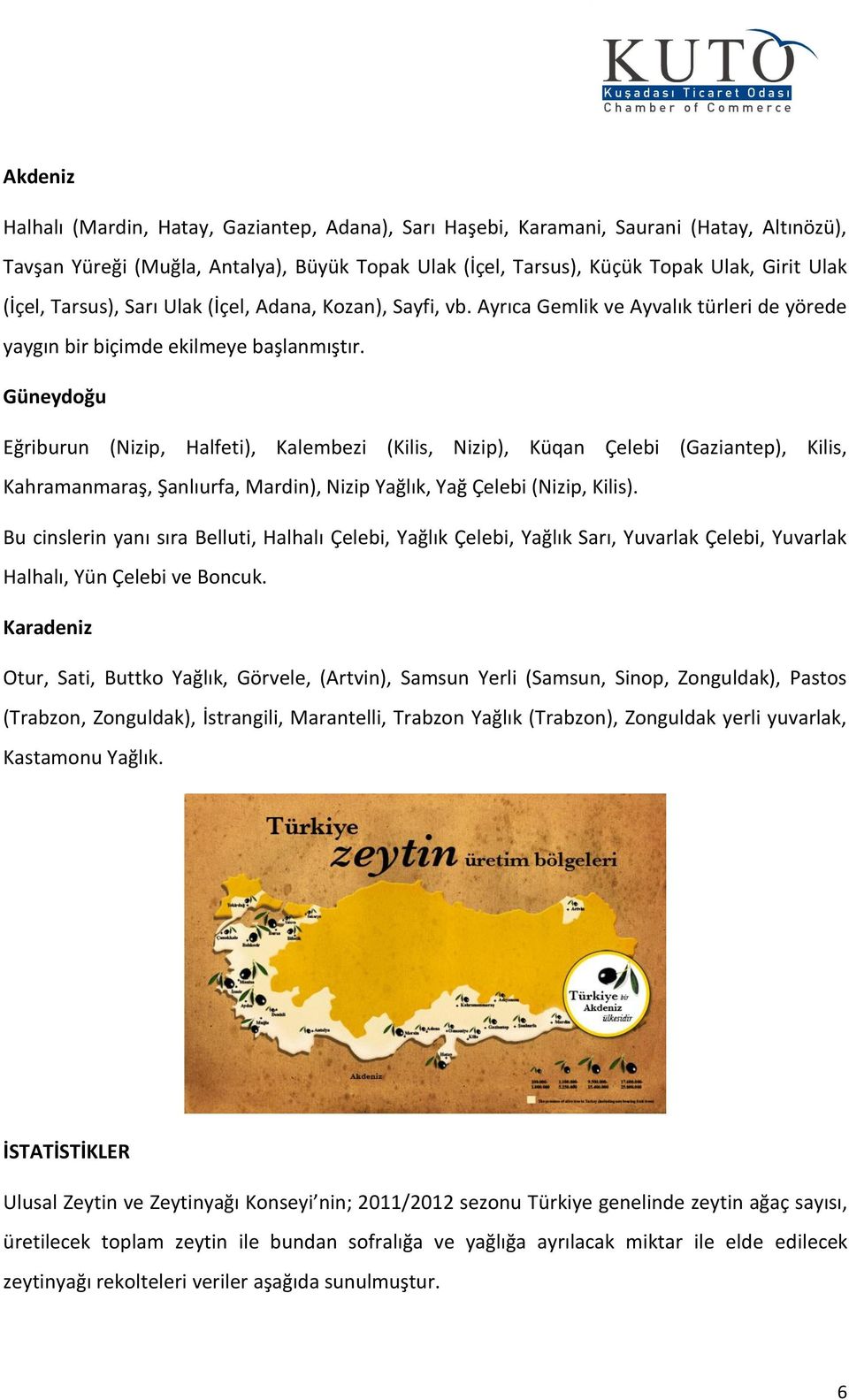 Güneydoğu Eğriburun (Nizip, Halfeti), Kalembezi (Kilis, Nizip), Küqan Çelebi (Gaziantep), Kilis, Kahramanmaraş, Şanlıurfa, Mardin), Nizip Yağlık, Yağ Çelebi (Nizip, Kilis).