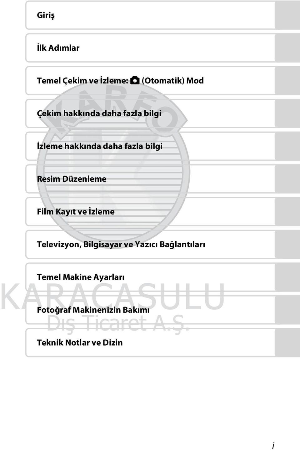 Düzenleme Film Kayıt ve İzleme Televizyon, Bilgisayar ve Yazıcı