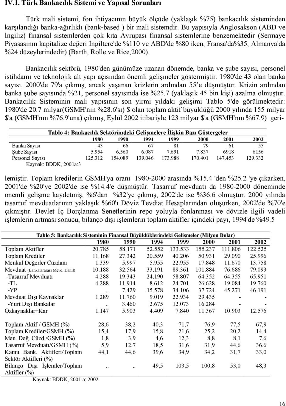 Fransa'da%35, Almanya'da %24 düzeylerindedir) (Barth, Rolle ve Rice,2000).