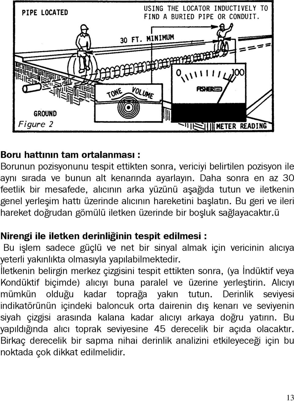 Bu geri ve ileri hareket doğrudan gömülü iletken üzerinde bir boşluk sağlayacaktır.