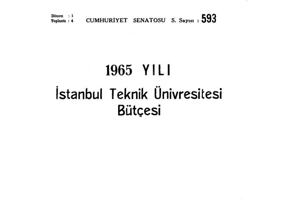 Sayısı : Dud 965 YILI