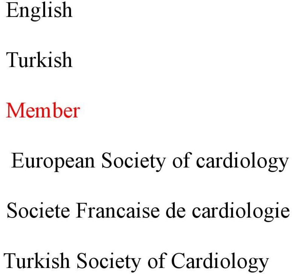 cardiology Societe Francaise
