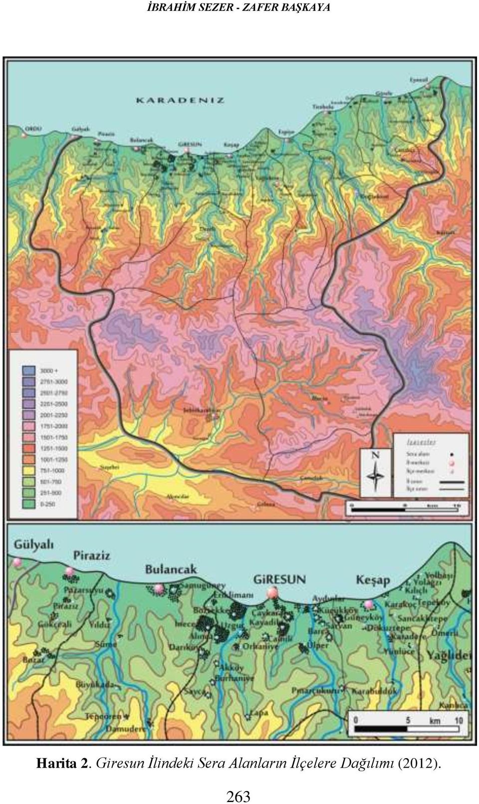 Giresun İlindeki Sera