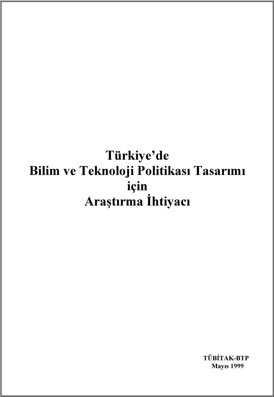 Tasarımı için Araştırma