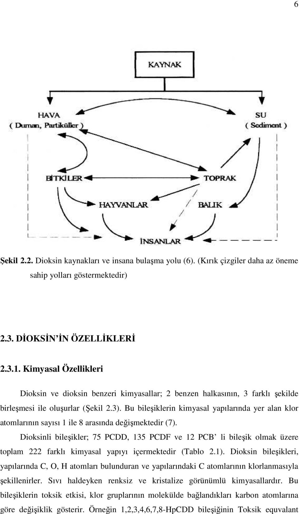 Bu bileşiklerin kimyasal yapılarında yer alan klor atomlarının sayısı 1 ile 8 arasında değişmektedir (7).