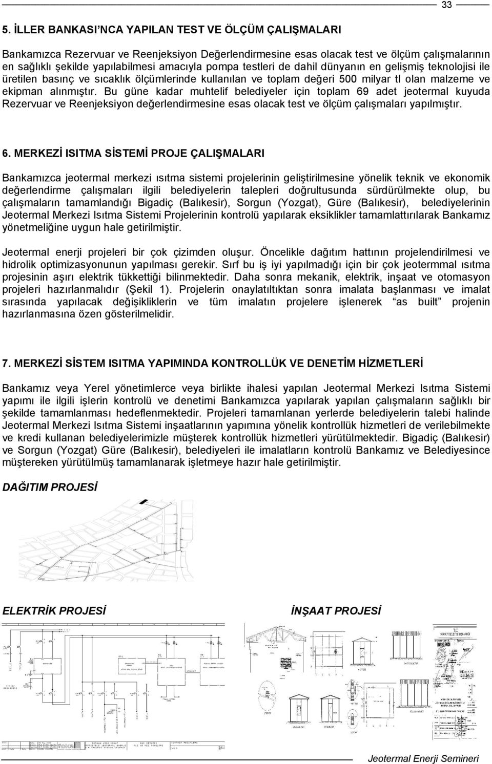 Bu güne kadar muhtelif belediyeler için toplam 69