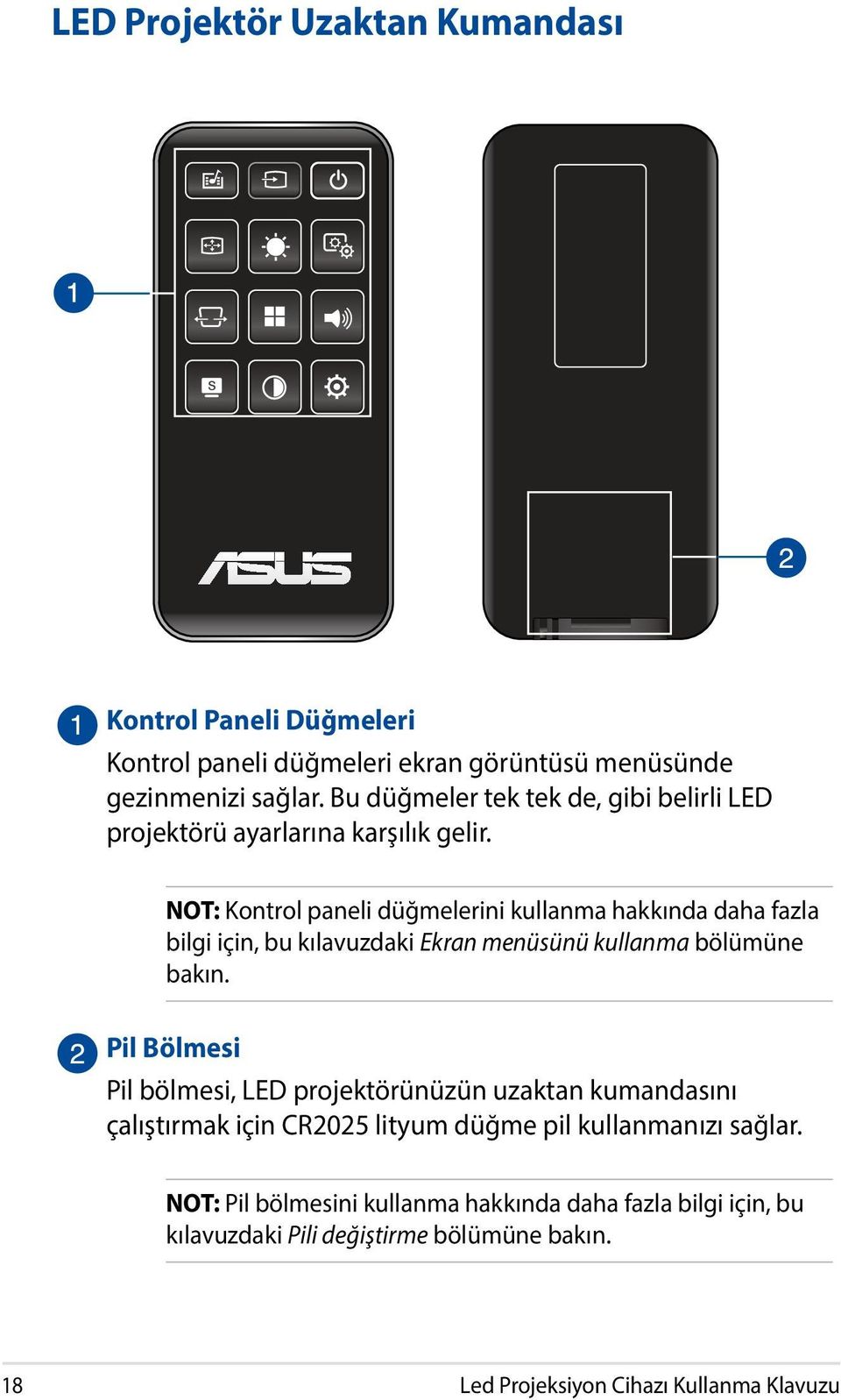 NOT: Kontrol paneli düğmelerini kullanma hakkında daha fazla bilgi için, bu kılavuzdaki Ekran menüsünü kullanma bölümüne bakın.