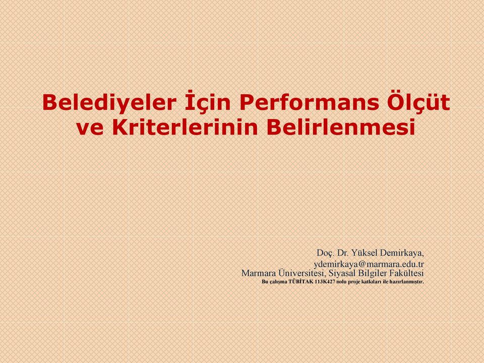 edu.tr Marmara Üniversitesi, Siyasal Bilgiler Fakültesi Bu