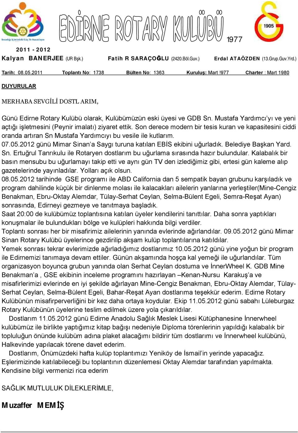 Mustafa Yardımcı yı ve yeni açtığı işletmesini (Peynir imalatı) ziyaret ettik. Son derece modern bir tesis kuran ve kapasitesini ciddi oranda artıran Sn Mustafa Yardımcıyı bu vesile ile kutlarım. 07.