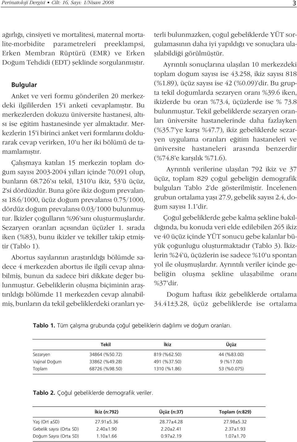 Bu merkezlerden dokuzu üniversite hastanesi, alt - s ise e itim hastanesinde yer almaktad r.