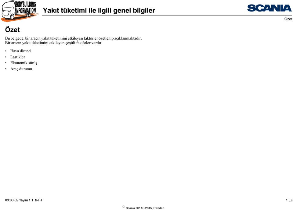 Bir aracın yakıt tüketimini etkileyen çeşitli faktörler