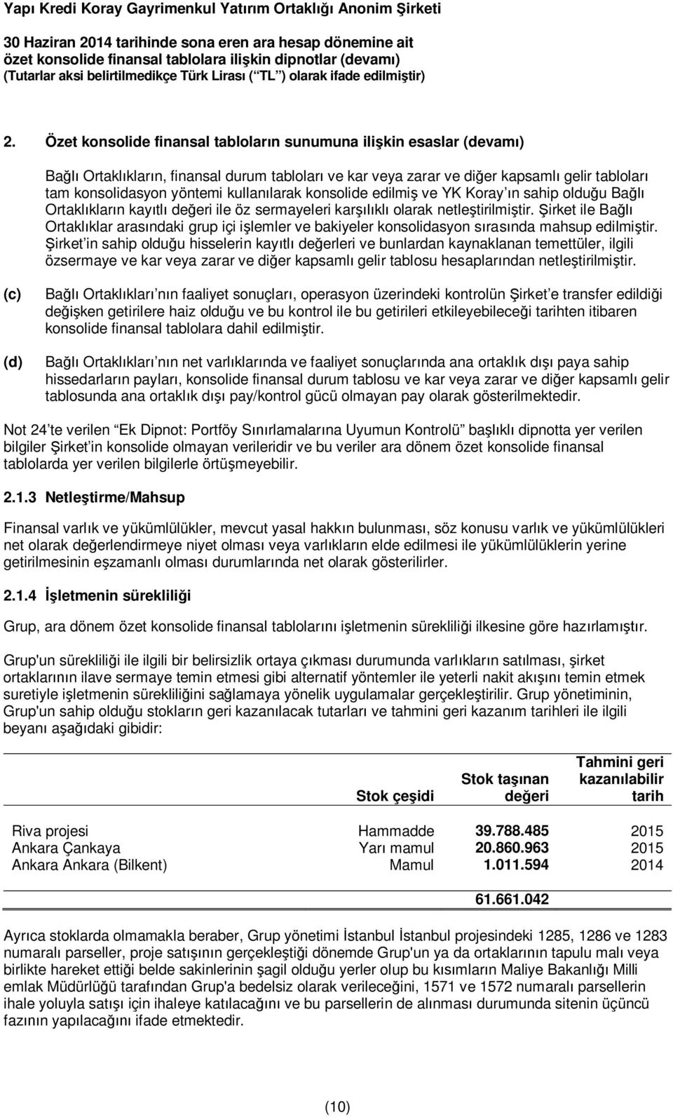 Şirket ile Bağlı Ortaklıklar arasındaki grup içi işlemler ve bakiyeler konsolidasyon sırasında mahsup edilmiştir.