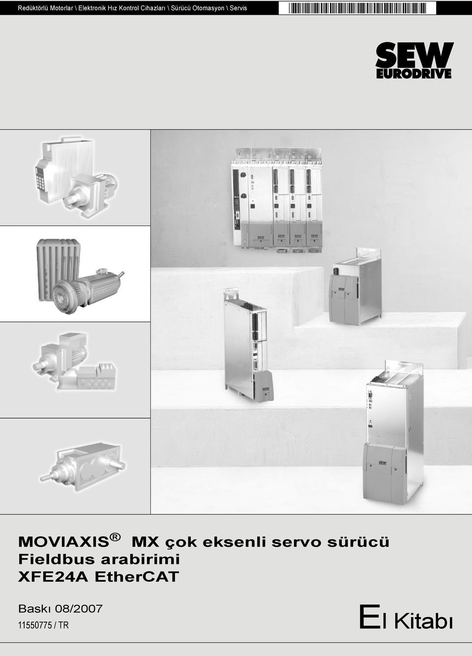 MX çok eksenli servo sürücü Fieldbus arabirimi