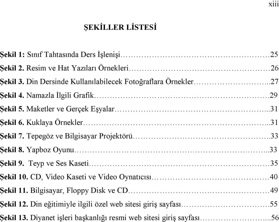 Kuklaya Örnekler...31 Şekil 7. Tepegöz ve Bilgisayar Projektörü..33 Şekil 8. Yapboz Oyunu...33 Şekil 9. Teyp ve Ses Kaseti 35 Şekil 10.