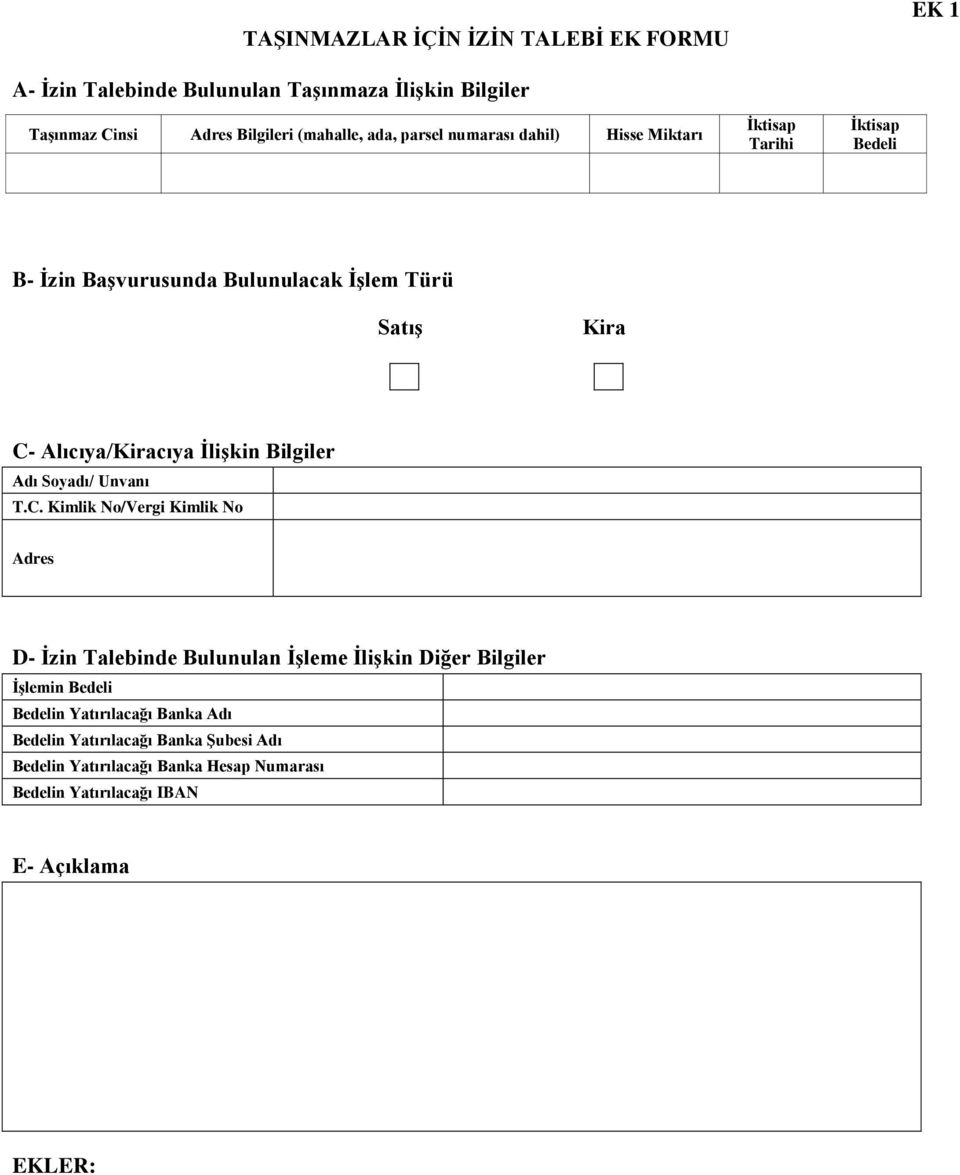 İlişkin Bilgiler Adı Soyadı/ Unvanı T.C.