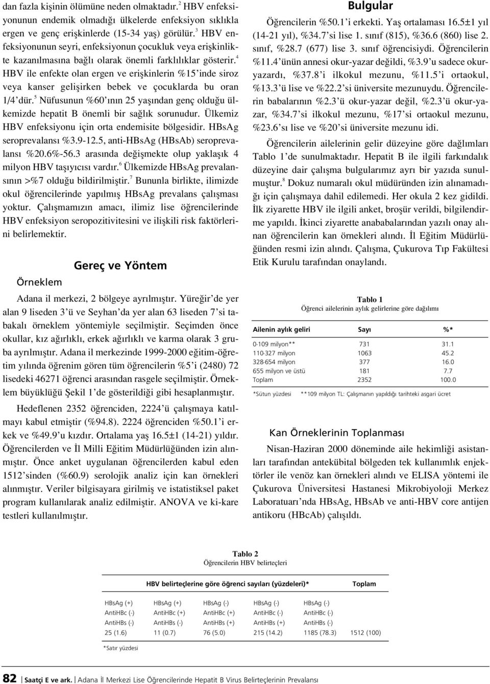 4 HBV ile enfekte olan ergen ve eriflkinlerin %15 inde siroz veya kanser geliflirken bebek ve çocuklarda bu oran 1/4 dür.