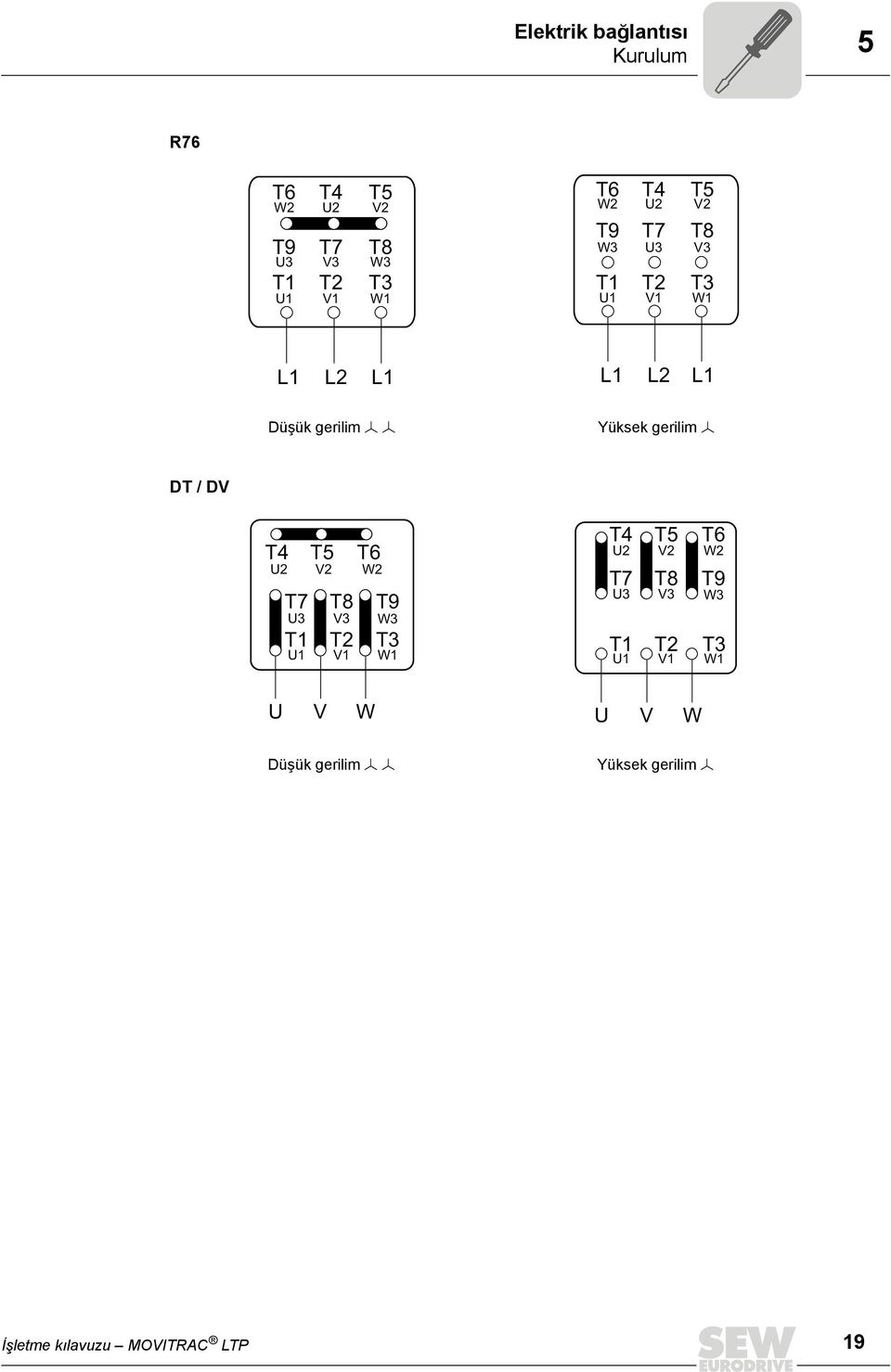 DT / DV T4 T5 T6 U2 V2 W2 T7 T8 T9 U3 U1 V3 V1 W3 T1 T2 T3 W1 T4 T5 T6 U2 V2 W2 T7 T8 T9 U3 T1 T2