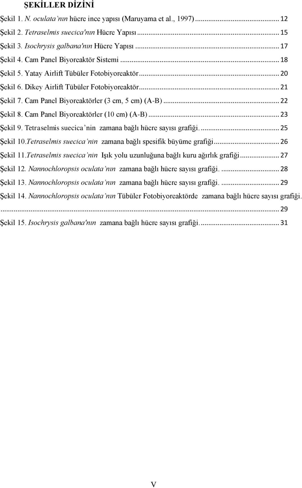 .. 22 Şekil 8. Cam Panel Biyoreaktörler (10 cm) (A-B)... 23 Şekil 9. Tetraselmis suecica nin zamana bağlı hücre sayısı grafiği.... 25 Şekil 10.