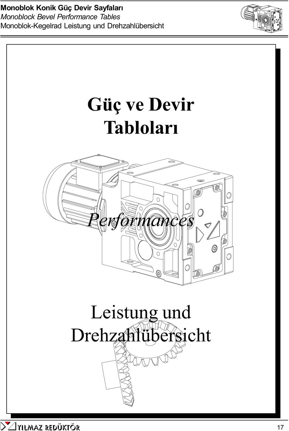 Drehzahlüberscht ve Devr Tabloları