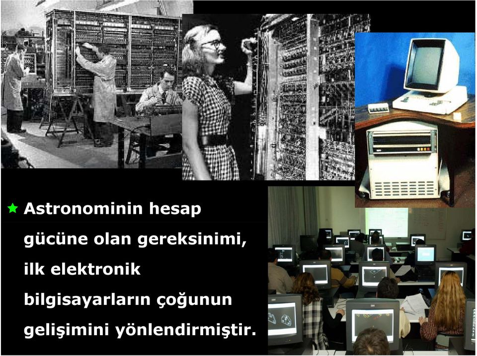 elektronik bilgisayarların