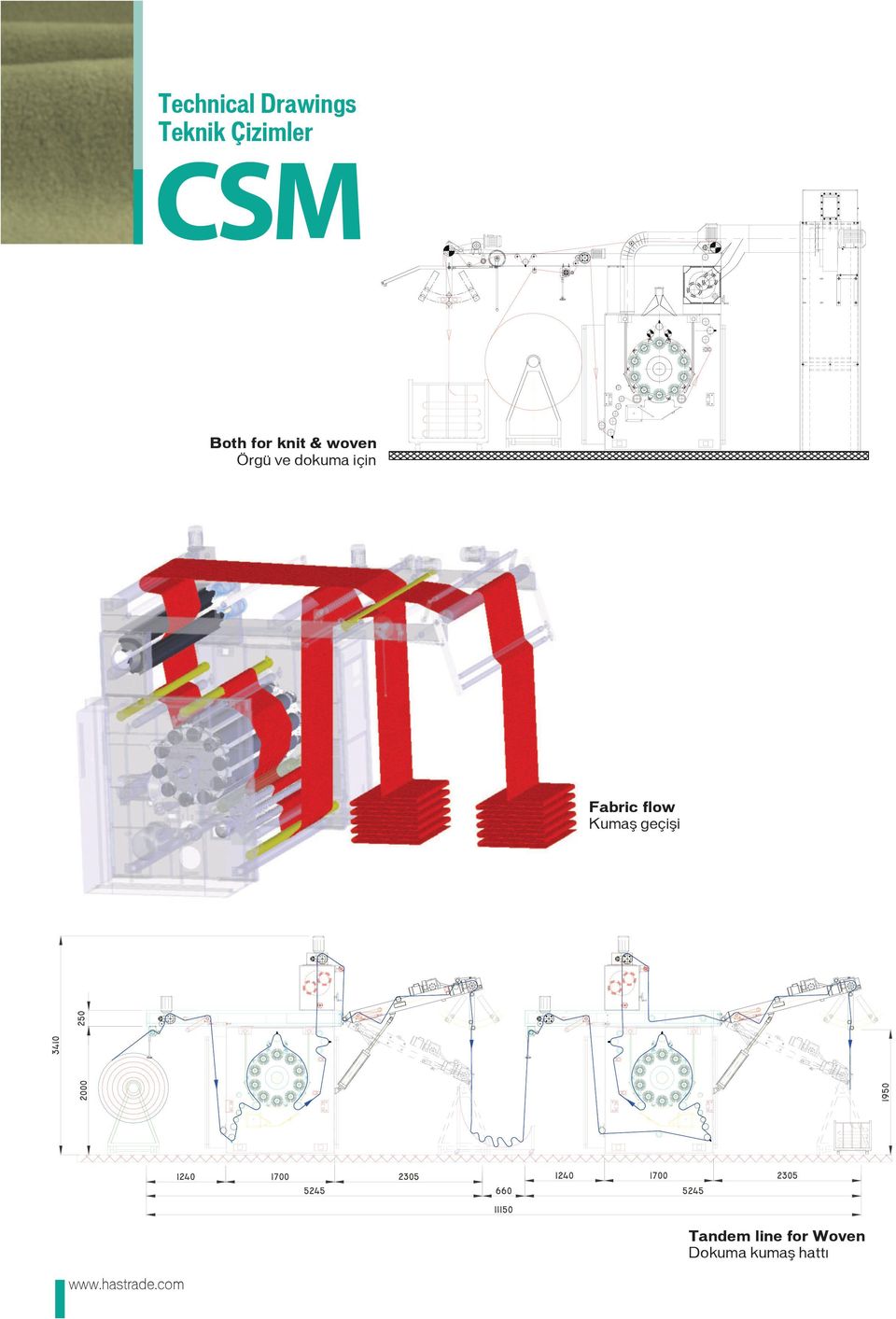 dokuma için Fabric flow Kumafl