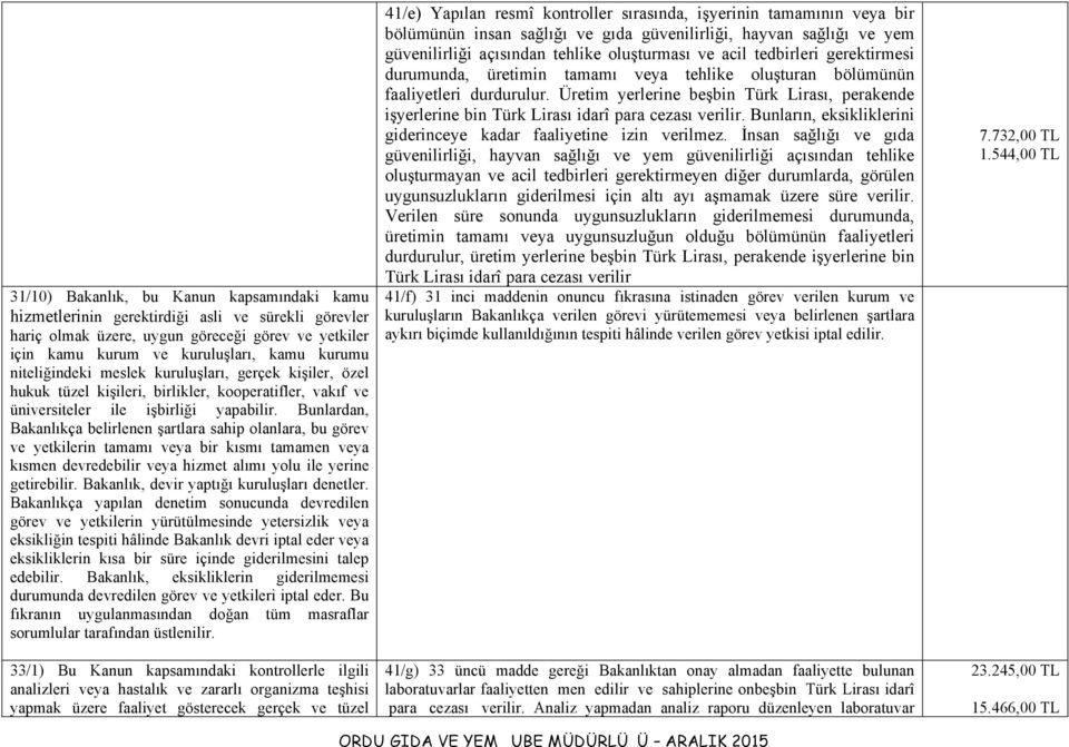 Bunlardan, Bakanlıkça belirlenen şartlara sahip olanlara, bu görev ve yetkilerin tamamı veya bir kısmı tamamen veya kısmen devredebilir veya hizmet alımı yolu ile yerine getirebilir.