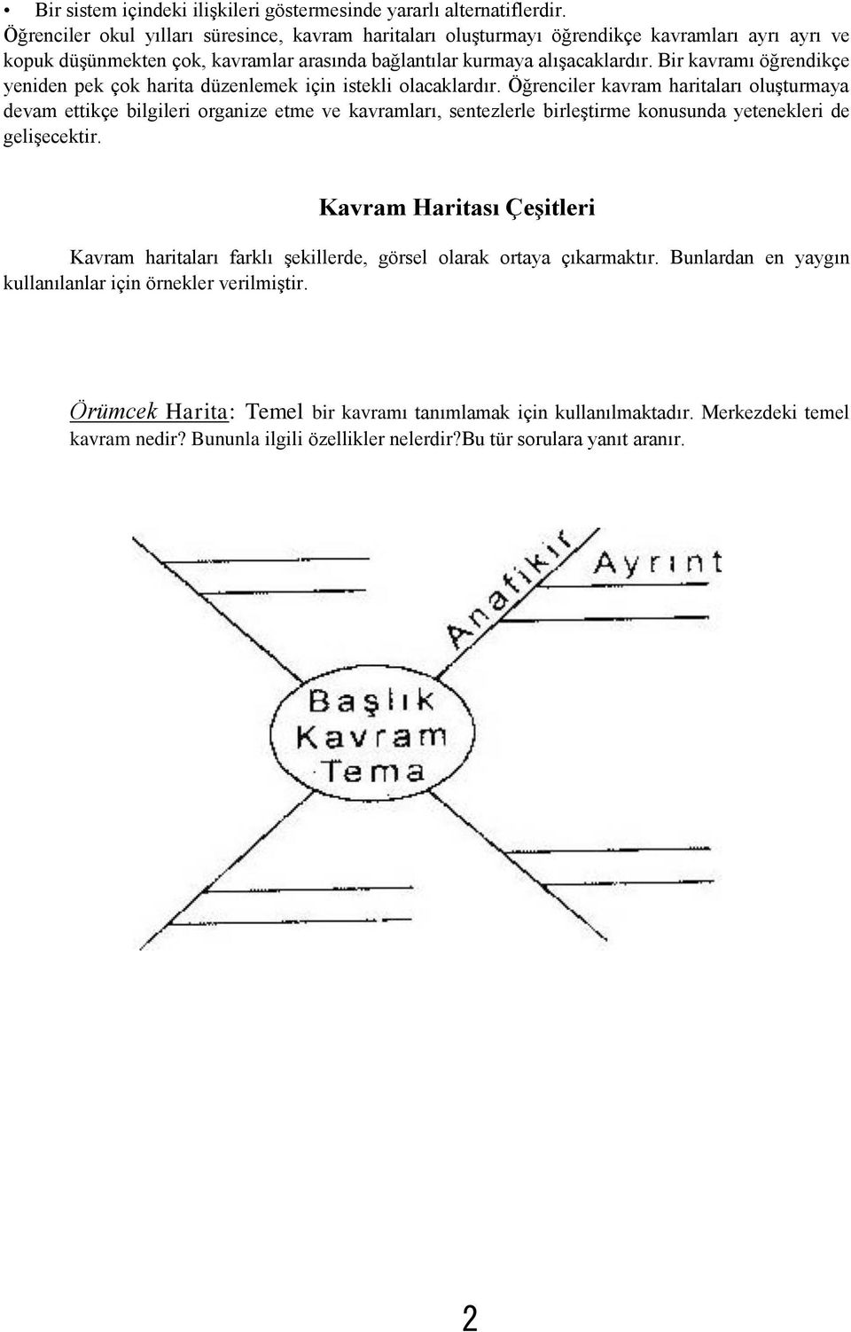 Bir kavramı öğrendikçe yeniden pek çok harita düzenlemek için istekli olacaklardır.