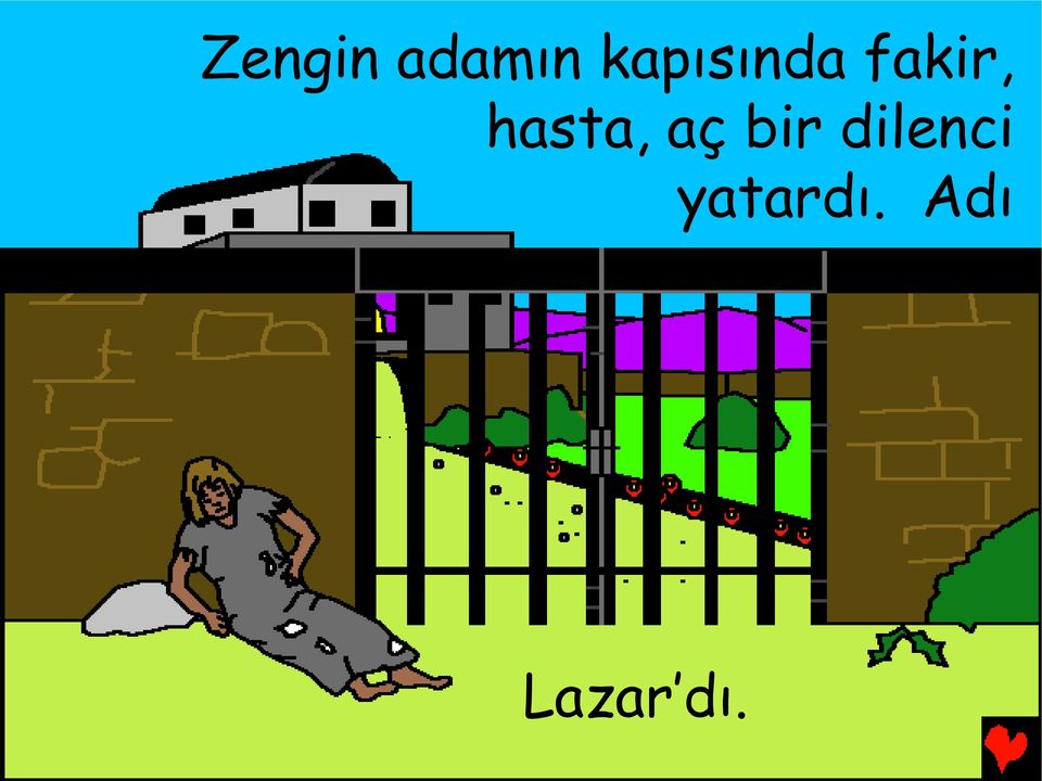 hasta, aç bir