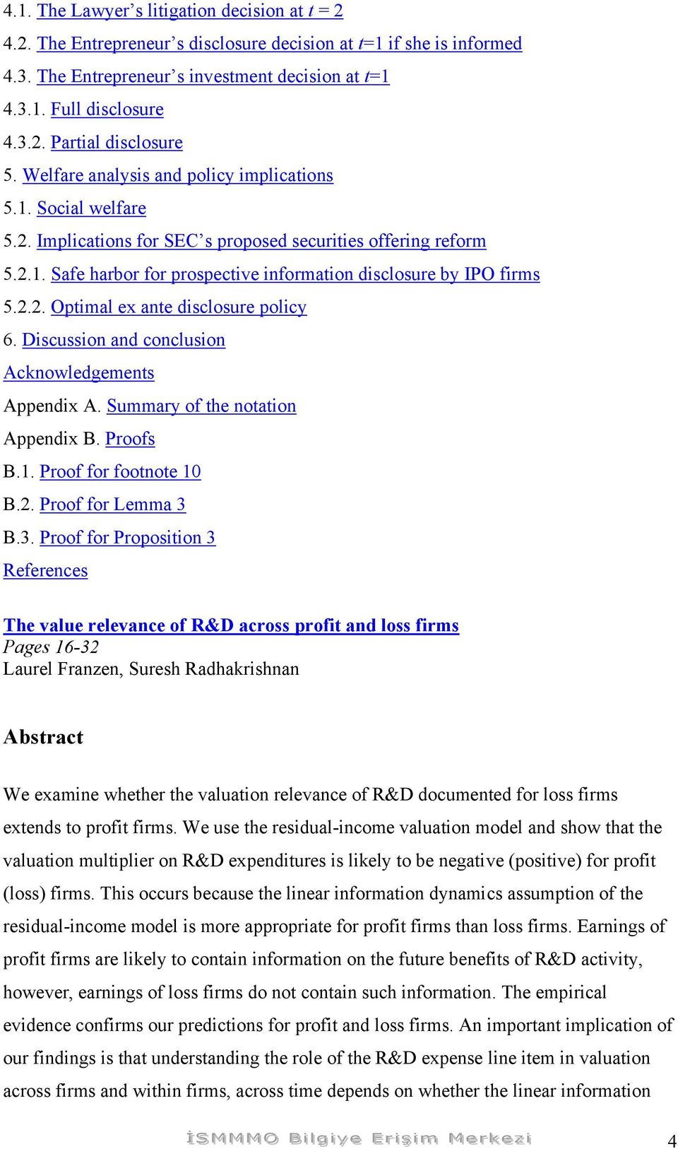 Discussion and conclusion Acknowledgements Appendix A. Summary of the notation Appendix B. Proofs B.1. Proof for footnote 10 B.2. Proof for Lemma 3 