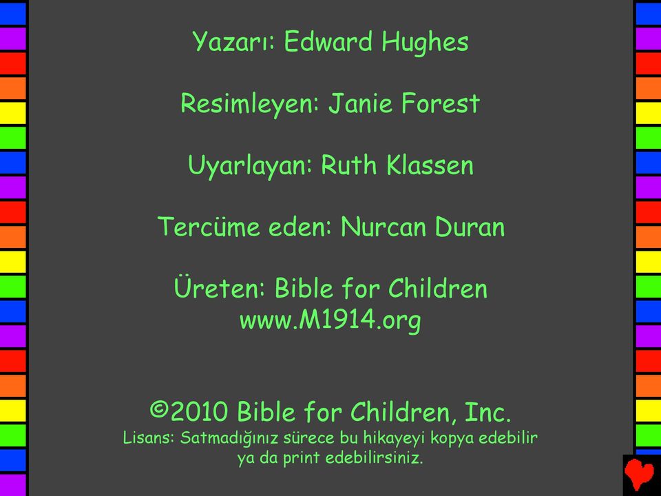 www.m1914.org 2010 Bible for Children, Inc.