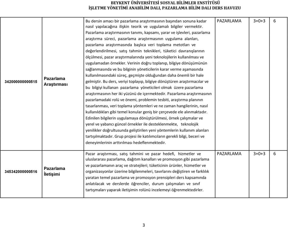 değerlendirilmesi, satış tahmin teknikleri, tüketici davranışlarının ölçülmesi, pazar araştırmalarında yeni teknolojilerin kullanılması ve uygulamadan örnekler.