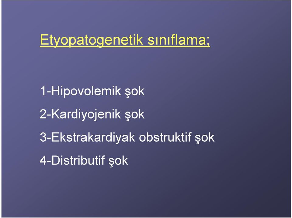 2-Kardiyojenik şok