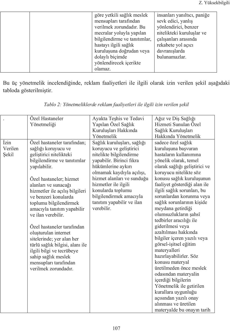 insanlar yanltc, panie sevk edici, yanl yönlendirici, benzer nitelikteki kurulular ve çalanlar arasnda rekabete yol açc davranlarda bulunamazlar. Z.