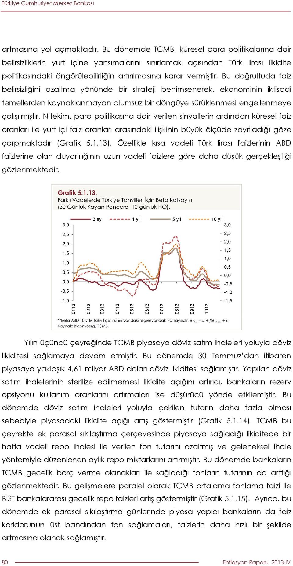 Bu doğrultuda faiz belirsizliğini azaltma yönünde bir strateji benimsenerek, ekonominin iktisadi temellerden kaynaklanmayan olumsuz bir döngüye sürüklenmesi engellenmeye çalışılmıştır.