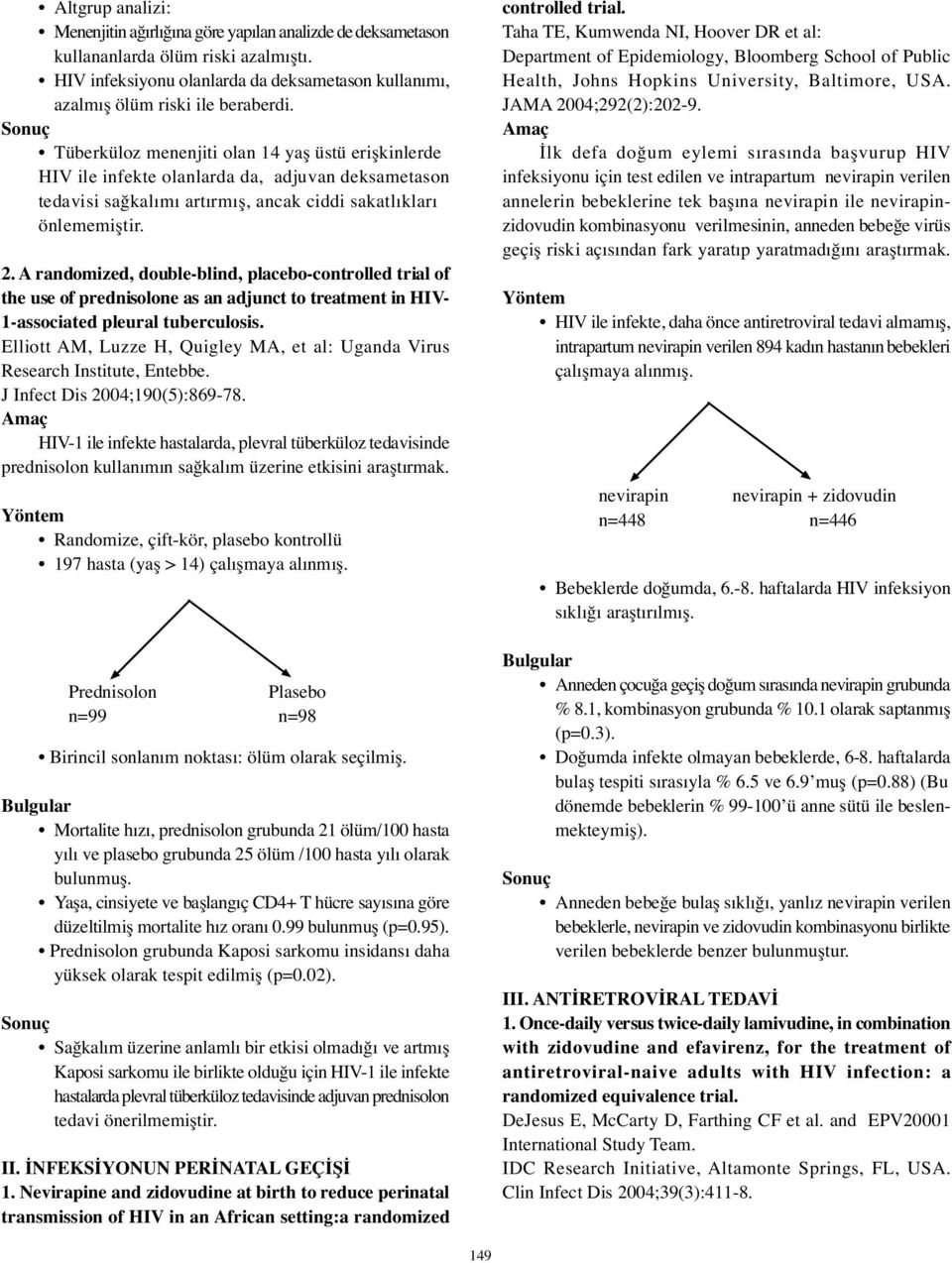 A randomized, double-blind, placebo-controlled trial of the use of prednisolone as an adjunct to treatment in HIV- 1-associated pleural tuberculosis.