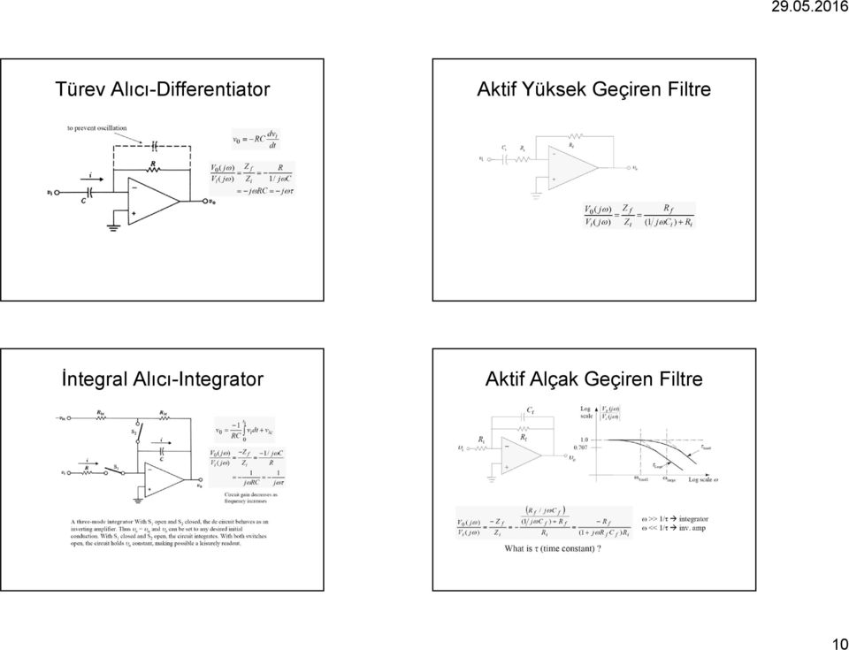 İntegral Alıcı-Integrator