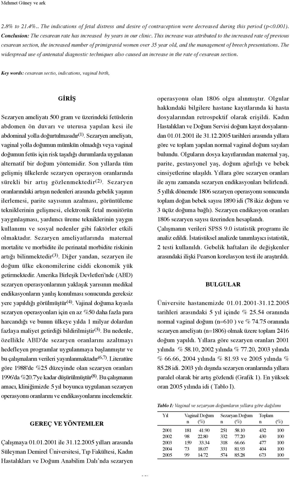 This increase was attributed to the increased rate of previous cesarean section, the increased number of primigravid women over 35 year old, and the management of breech presentations.