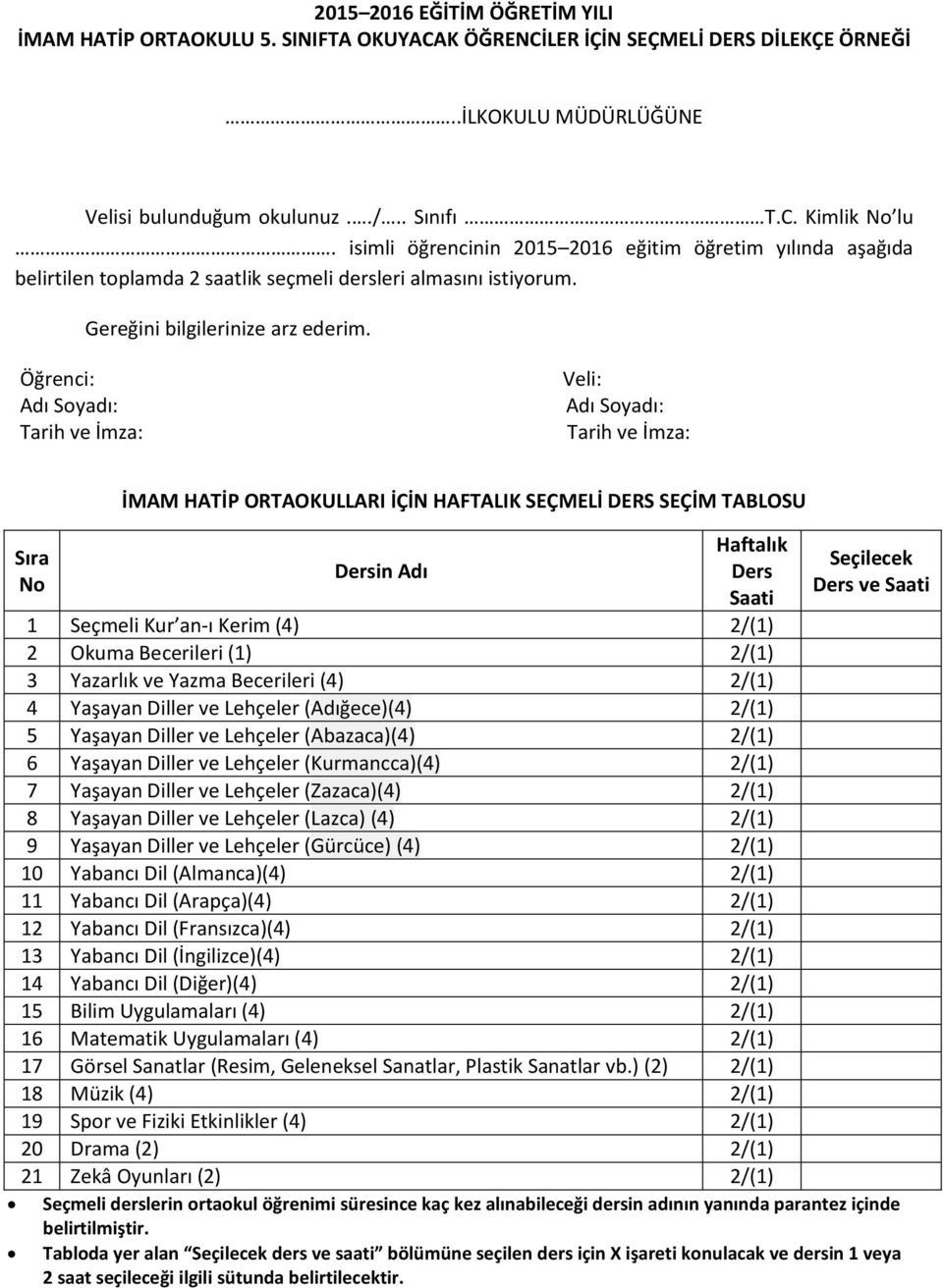 (Adığece)(4) 2/(1) 5 Yaşayan Diller ve Lehçeler (Abazaca)(4) 2/(1) 6 Yaşayan Diller ve Lehçeler (Kurmancca)(4) 2/(1) 7 Yaşayan Diller ve Lehçeler (Zazaca)(4) 2/(1) 8 Yaşayan Diller ve Lehçeler