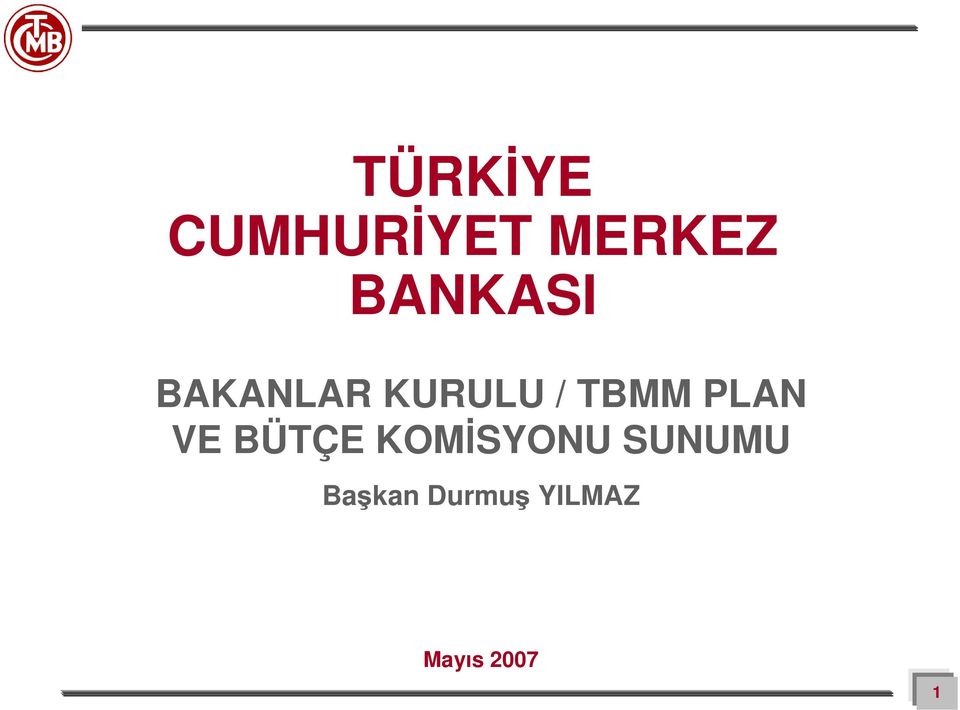 TBMM PLAN VE BÜTÇE KOMİSYONU