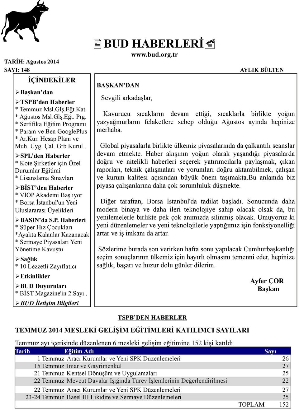 . SPL den Haberler * Kote Şirketler için Özel Durumlar Eğitimi * Lisanslama Sınavları BİST den Haberler * VİOP Akademi Başlıyor * Borsa İstanbul'un Yeni Uluslararası Üyelikleri BASIN da S.P.