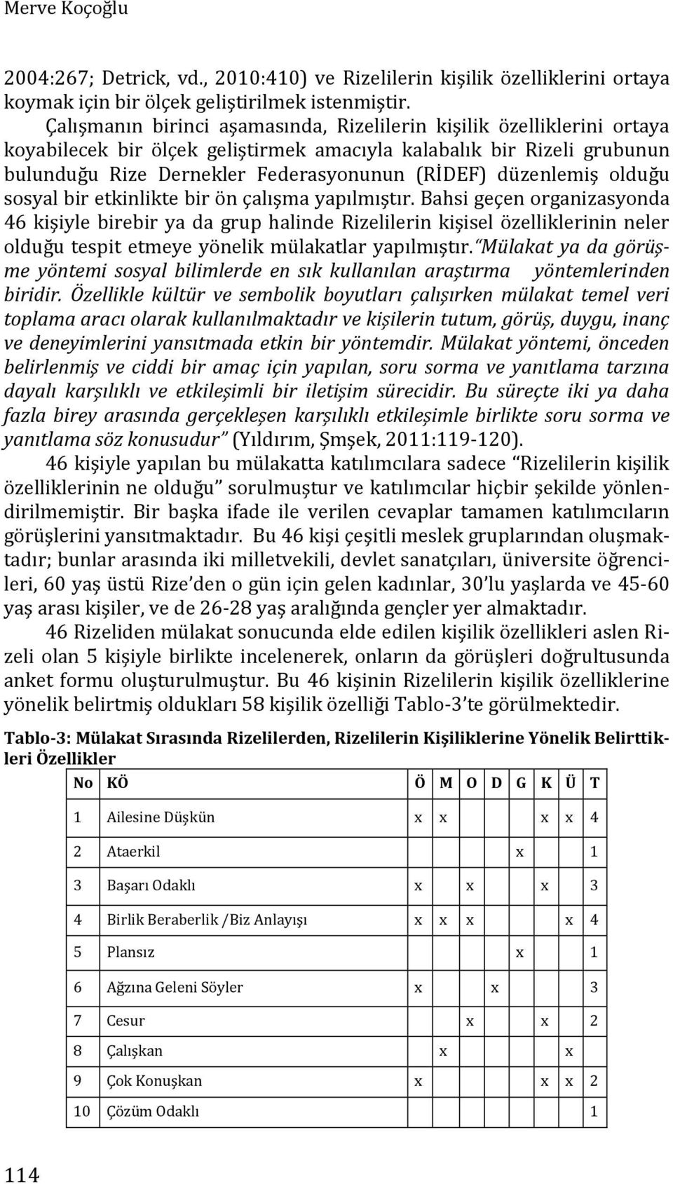 düzenlemiş olduğu sosyal bir etkinlikte bir ön çalışma yapılmıştır.